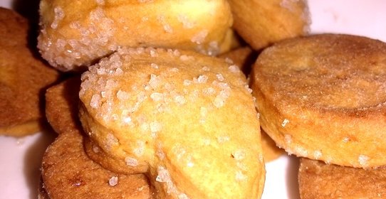 Сахарное песочное печенье