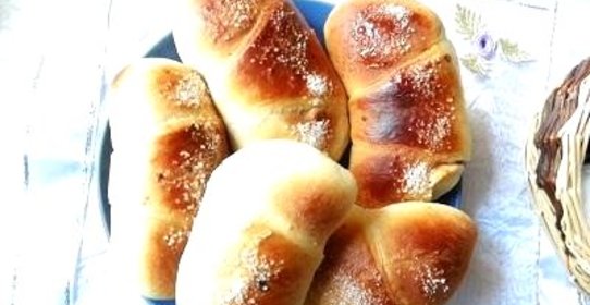 Рогалики с черешней