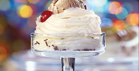 Безе с мороженым