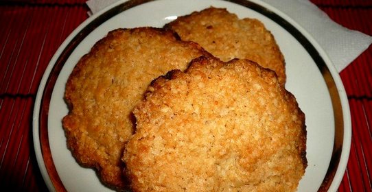 Хрустящее овсяное печенье