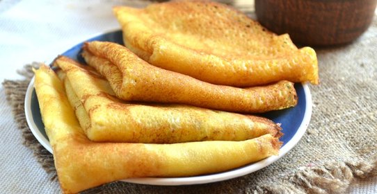 Блины на дрожжах тонкие