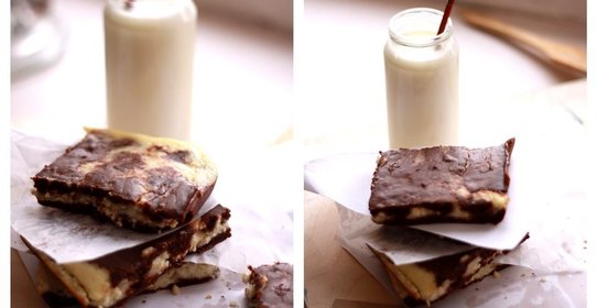 Брауни с творогом