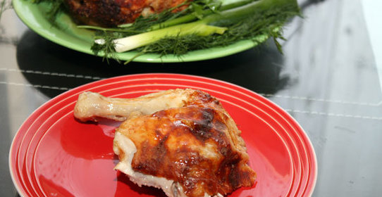 Просто вкусная запеченная курица