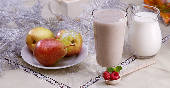 Грушевый милкшейк