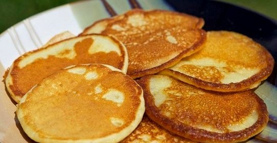 Оладушки на молоке без дрожжей
