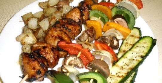 Овощи под соусом терияки