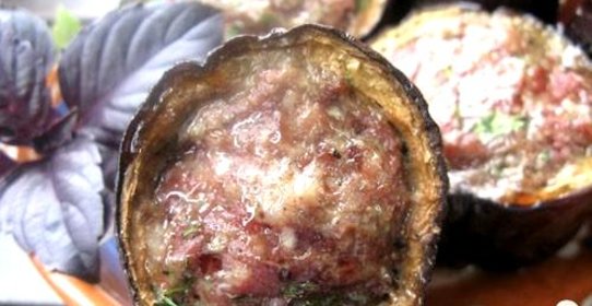 Кебаб с баклажанами