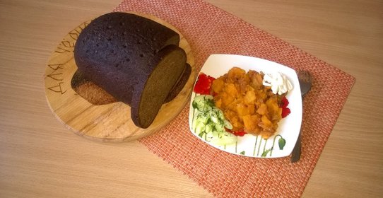 Тыква, жаренная с луком