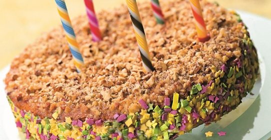 Торт миндальный с лимоном