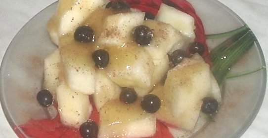 Салат коктейль дынный