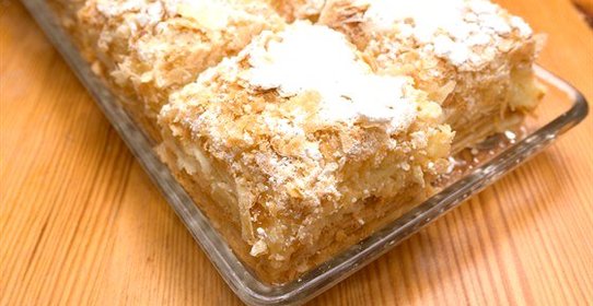 Торт «Наполеон» с какао