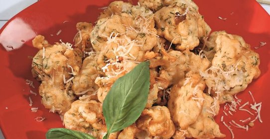 Цветная капуста в нежном кляре