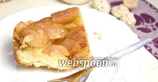 Постный яблочный пирог