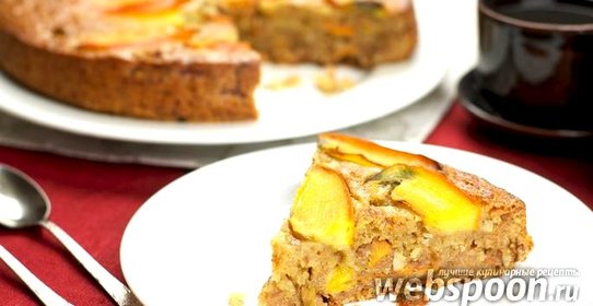 Торт с хурмой и коньяком