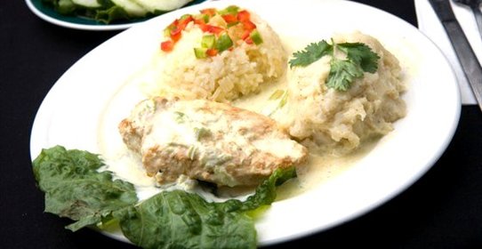 Курица в сливках