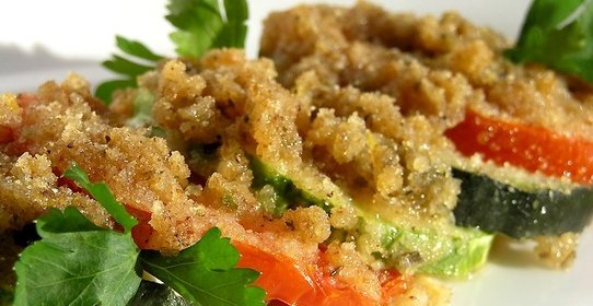 Овощи в стиле гратен