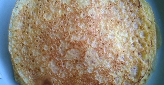 Блины из пшеничной и кукурузной муки