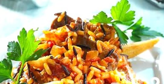 Барбекю с жареным рисом