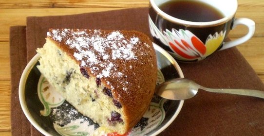 Быстрый пирог на кефире