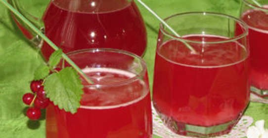 Квас из красной смородины