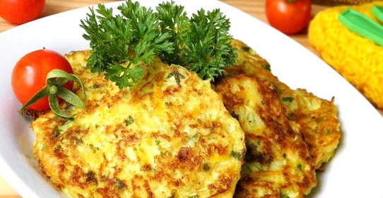 Оладьи из кабачков и моркови