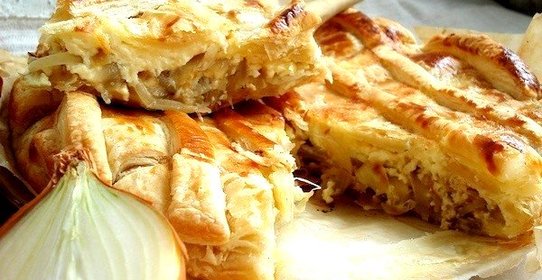 Луковый пирог