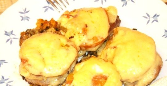 Свинина по-французски с сыром в мультиварке