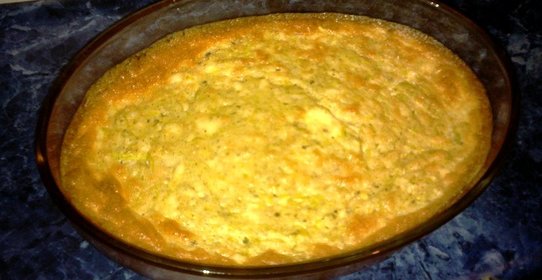 Кабачковый пирог с сыром