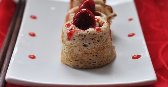 Блинчики дрожжевые тонкие (на опаре)