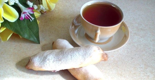 Трубочки с вишней