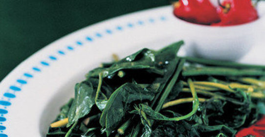 Зеленое рагу (гарнир)