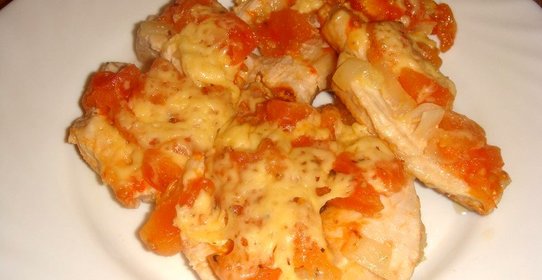 Сырная индейка в мультиварке