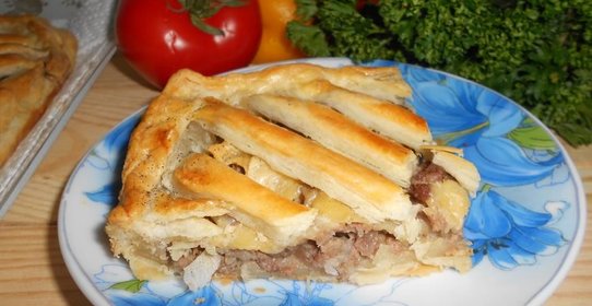 Испанский мясной пирог