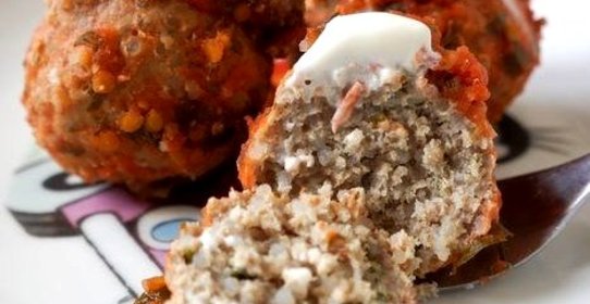 Тефтели с киноа