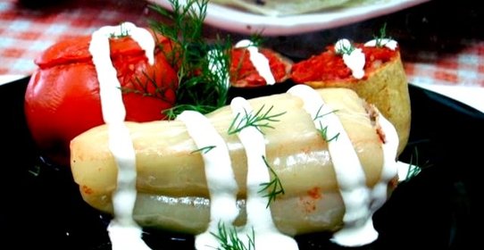 Овощи фаршированные