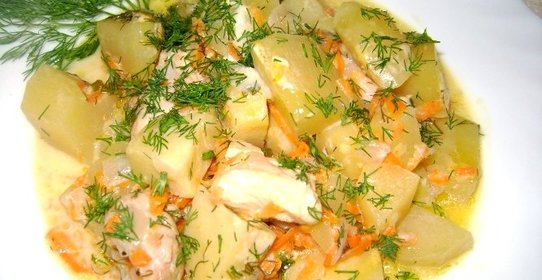 Курица с картошкой в микроволновке