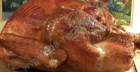 Рождественская индейка с начинкой