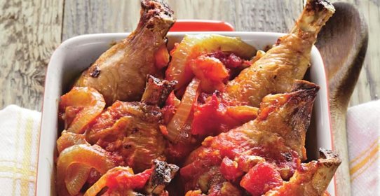 Цыпленок качиаторе в духовке