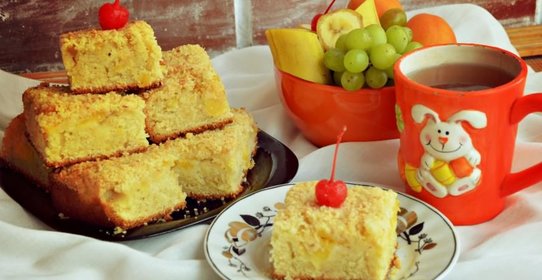 Экзотическая шарлотка