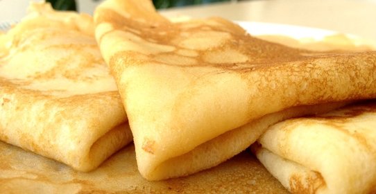 Блины на пиве с яйцами