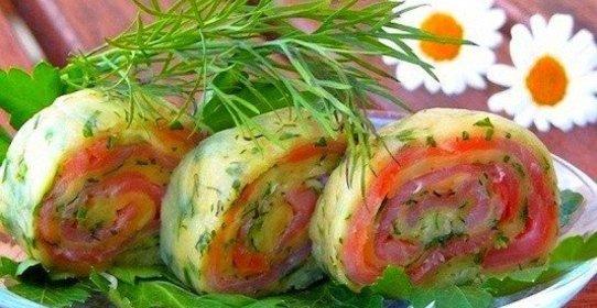 Рулет из сыра