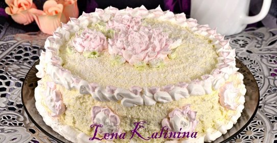 Кокосовый торт