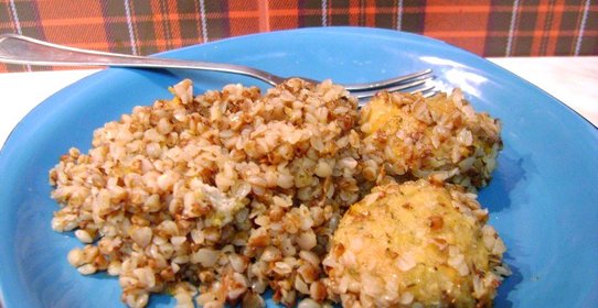 Котлеты с гречкой в мультиварке