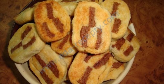 Печенье шахматное