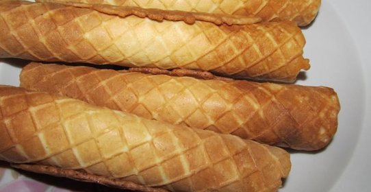 Вафельные трубочки