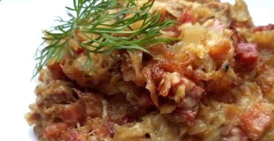 Солянка с квашеной капустой