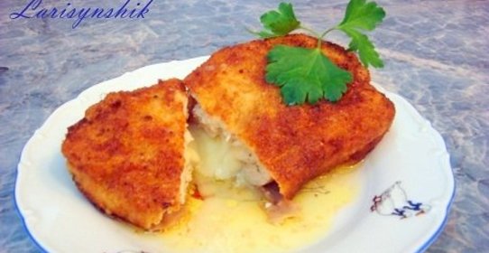 Куриные котлеты с сыром
