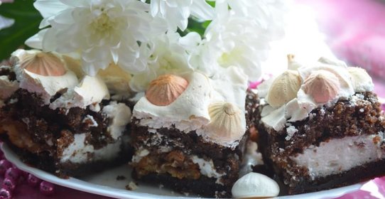 Торт с заварными палочками