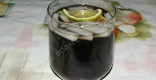 Коктейль виски с колой
