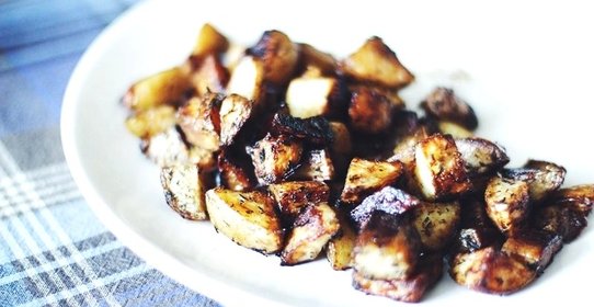 Картофель, запеченный с бальзамическим уксусом